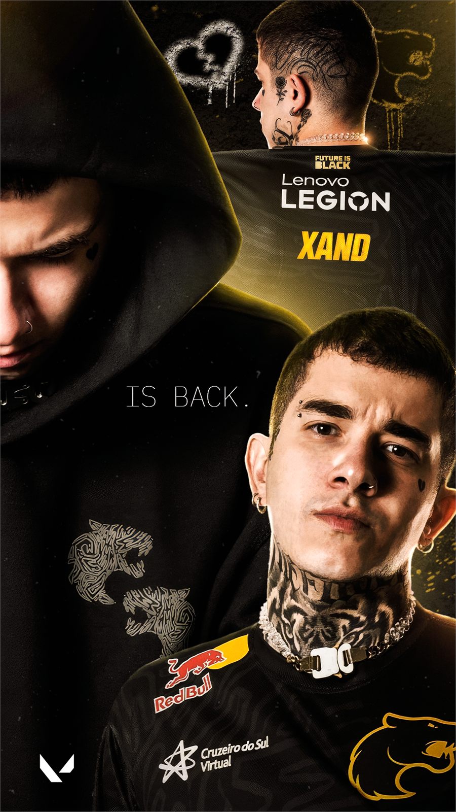 Peça Xand is back para a FURIA